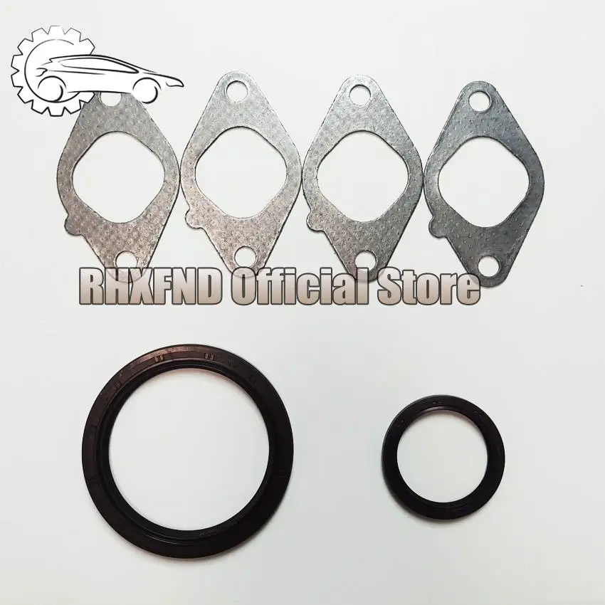 Full Gasket Set KA24-DE 10101-VJ026 10101-VJ027 Rebuilding Kits for Nissan D22 Palatin Frontier Urban Xterra 2388cc 2.4L 1997-