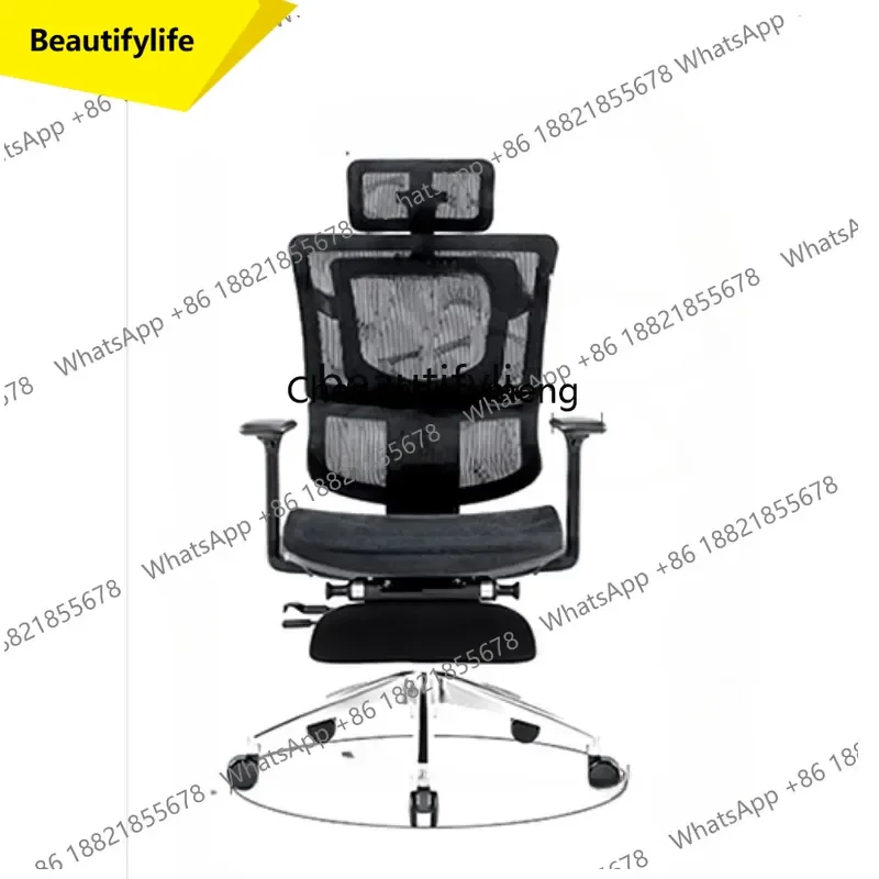 

ZHComputer Office Chair Waist Support Reclining Lifting Lunch Break Ergonomic Seat Comfortable Home Long-Sitting Recliner