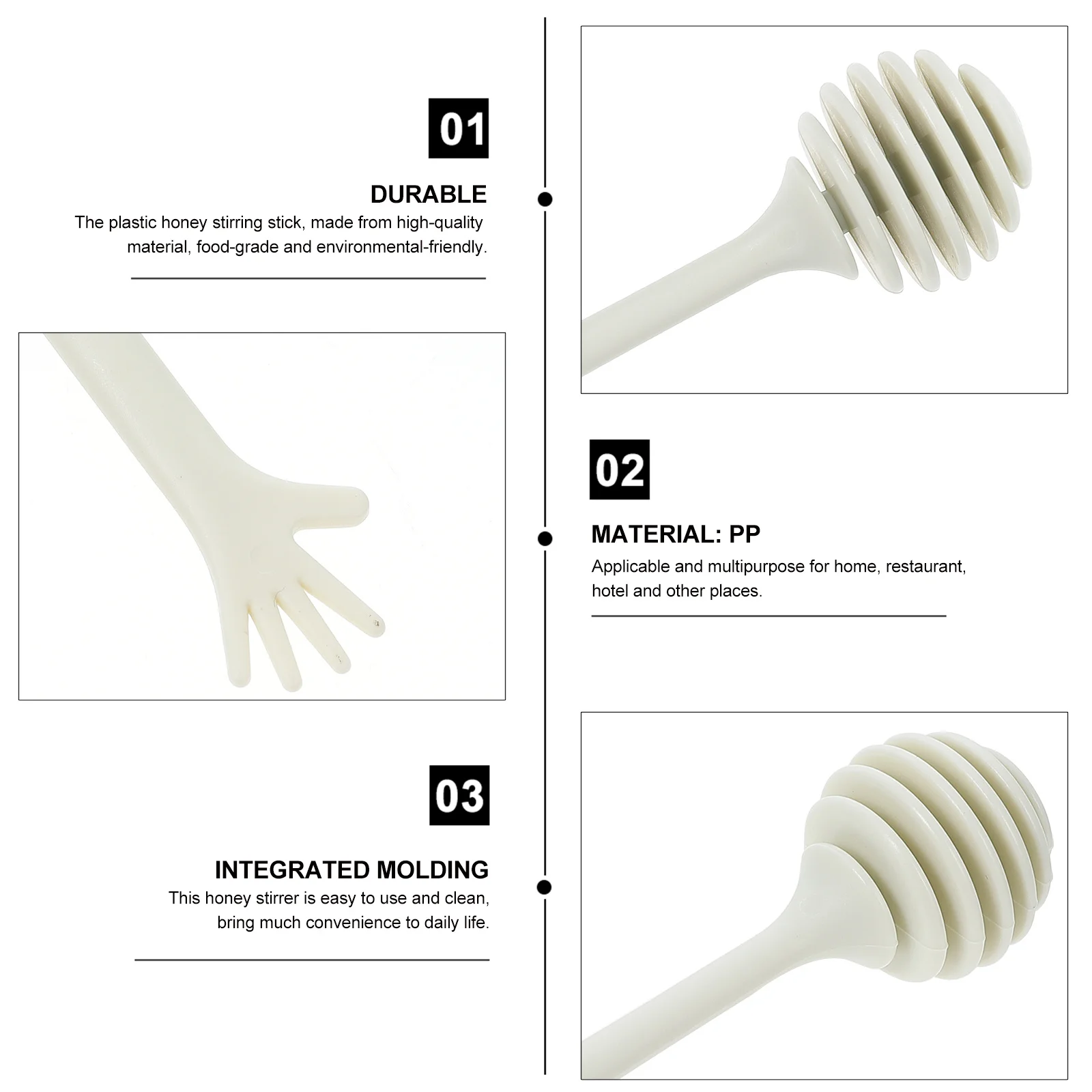 палочки для перемешивания меда