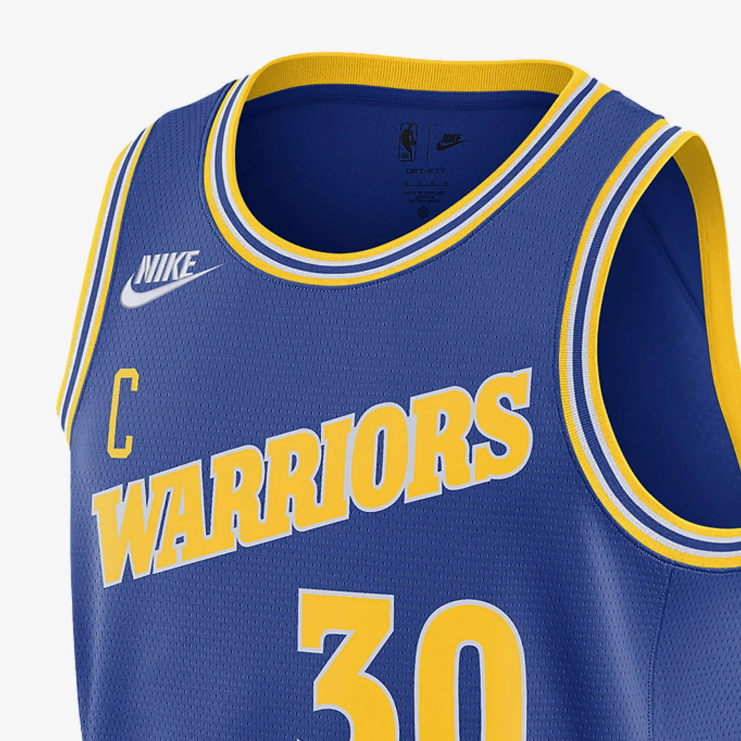 قميص تدريب بدون أكمام للرجال من Nike Official Authentic Golden State Warriors DO9446-497