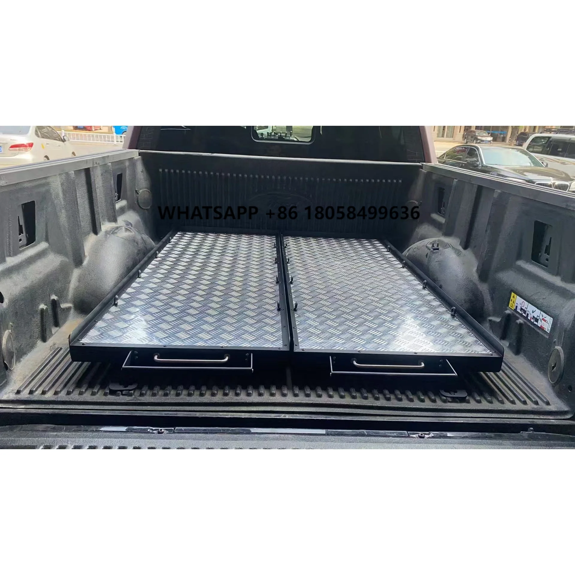 

Low Profile Aluminum Split Bed Slide Durable Truck Bed Slides for Easy Cargo Handling For Fod/RAM/Chevy