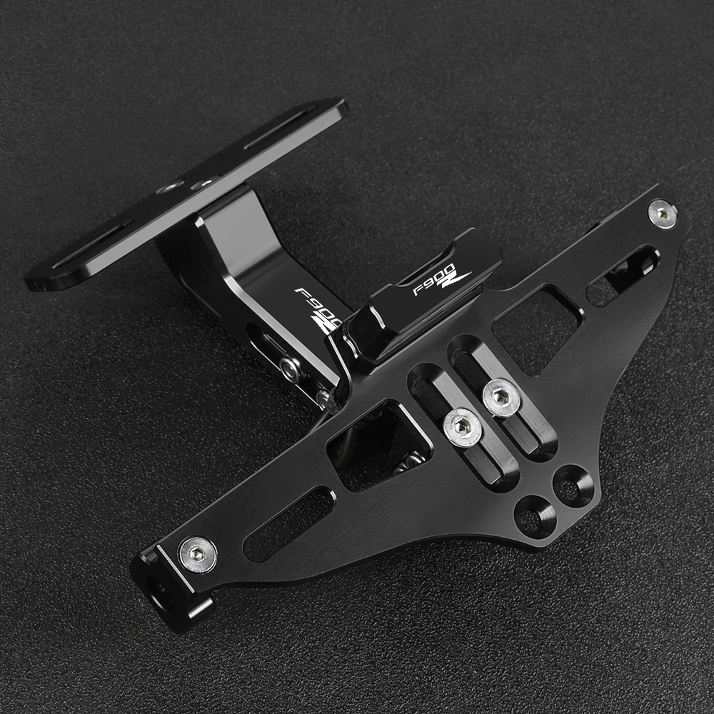 For BMW F900R F900 R F 900R 2019 2020 2021 2022 2023 Motorcycle Fender Eliminator Adjustable License Plate Holder Bracket LED