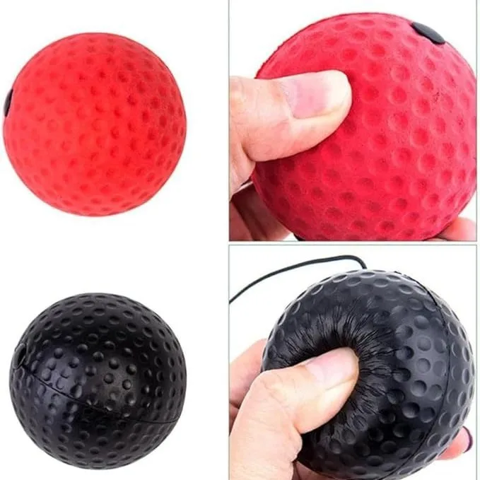 كرة لكمة الملاكمة بو المثبتة على الرأس ، رد فعل العين اليد ، حقيبة الرمل المنزلية ، معدات اللياقة البدنية في صالة الألعاب الرياضية ، تدريب MMA Muay Thai Sanda