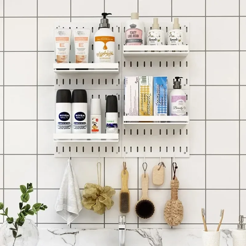 

Kitchen stainless steel spice tableware rack set