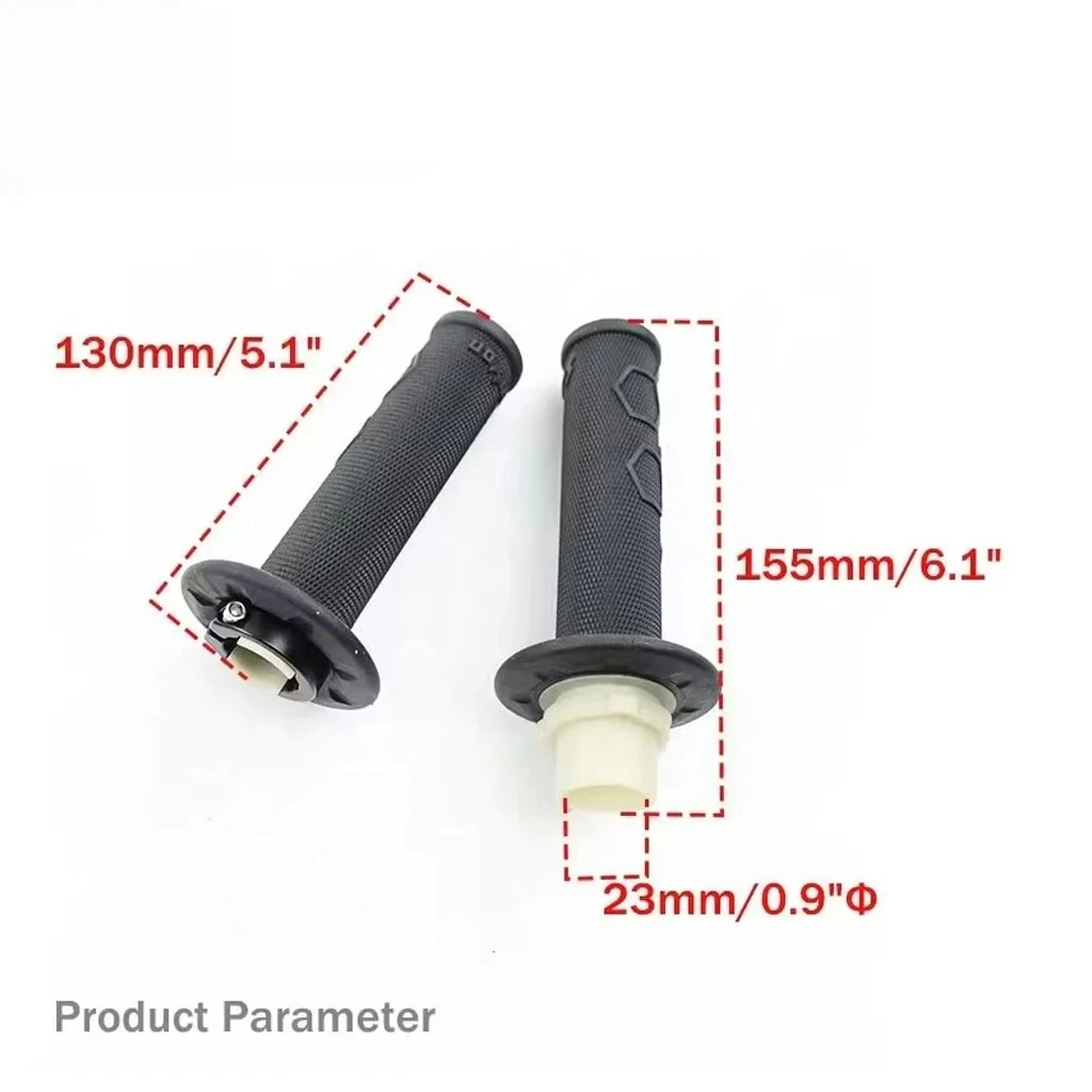 Motorcycle Handlebar Grips For Sur-Ron Ultra Bee Dirt Bike Non-Slip Rubber Snap-on Cam Hand Grips Replacement Parts