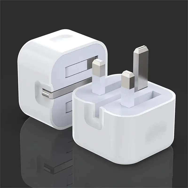 35W Dual Port A+C Fast Charging Charger Foldable Type C Uk Plug Wall Charger Block For Iphone 14 Pro Max 13 Ipad Power Adapter