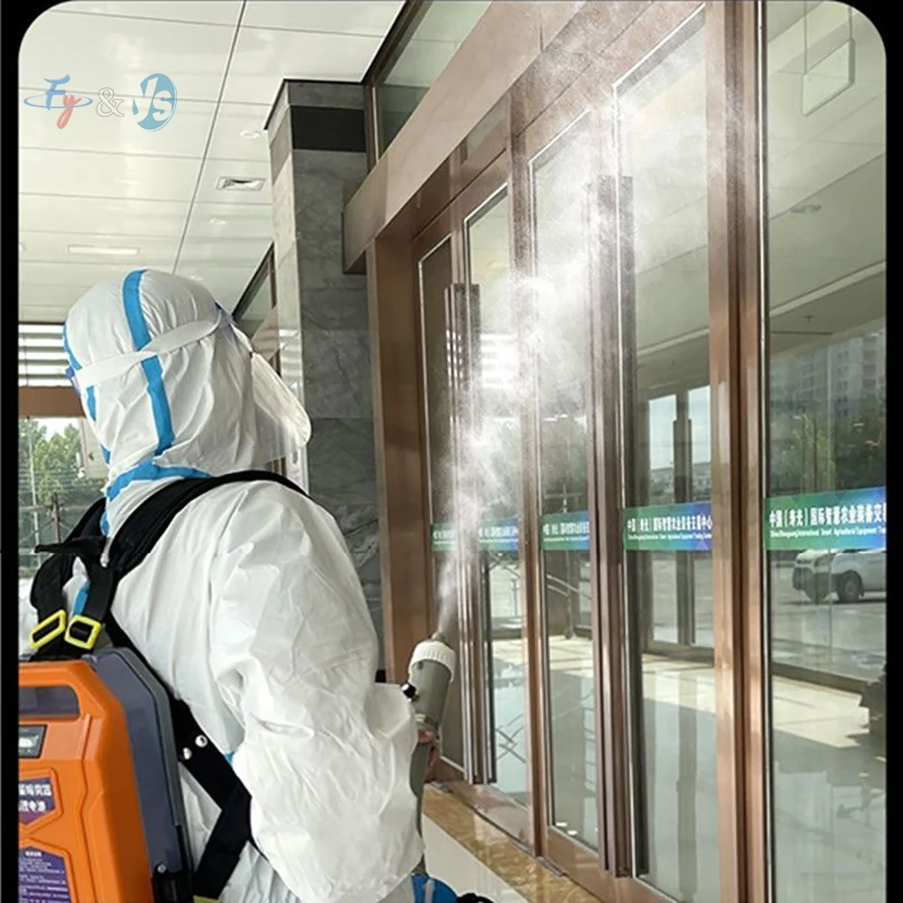 5L 7L Electric ULV Atomizer Portable Fog Misting Sprayer Indoor Outdoor Disinfection Insecticide Sterilization Fogger