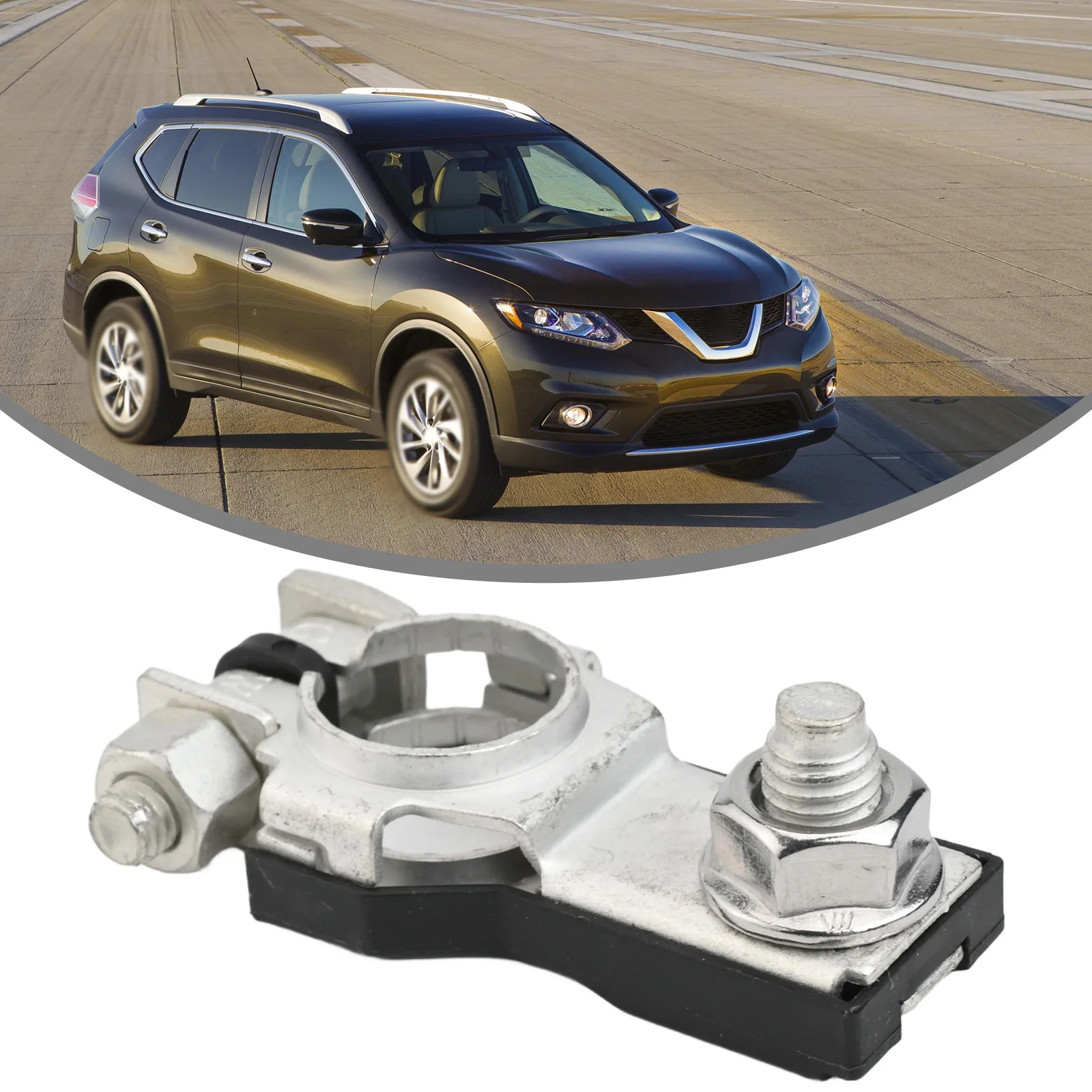 Car Battery Replacement Positive Battery Terminal Bolt-On Connection Brass Terminal 5*5*5cm Easy Installation Process
