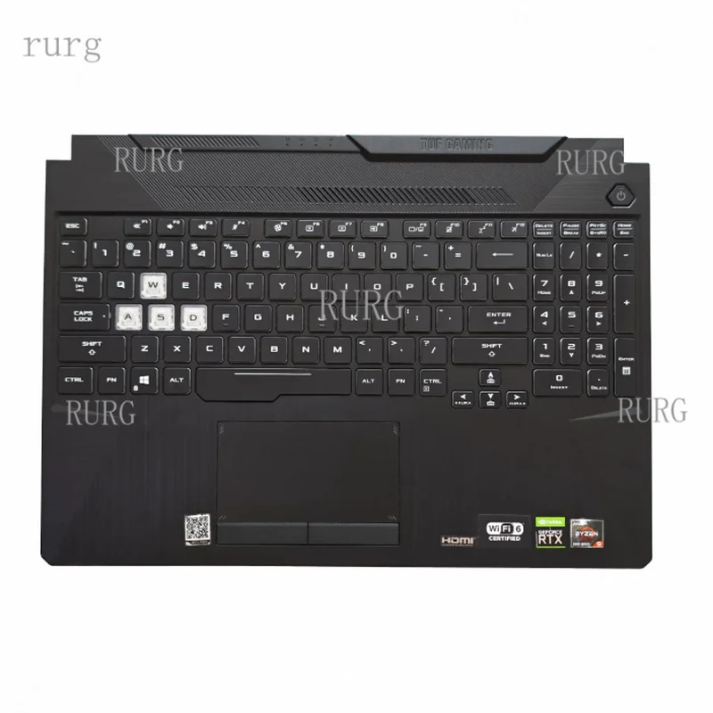 R+  For ASUS FA506 FX506 FA506N FX506U FX506H Palmrest Cover with Keyboard Touchpad