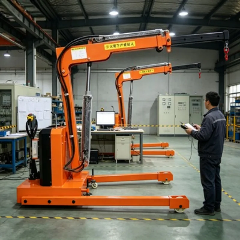 Multi-Purpose Electric Mini Crane – 500kg/800kg/1000kg Options, 80m Lifting Height, 3P 220-480V Motor