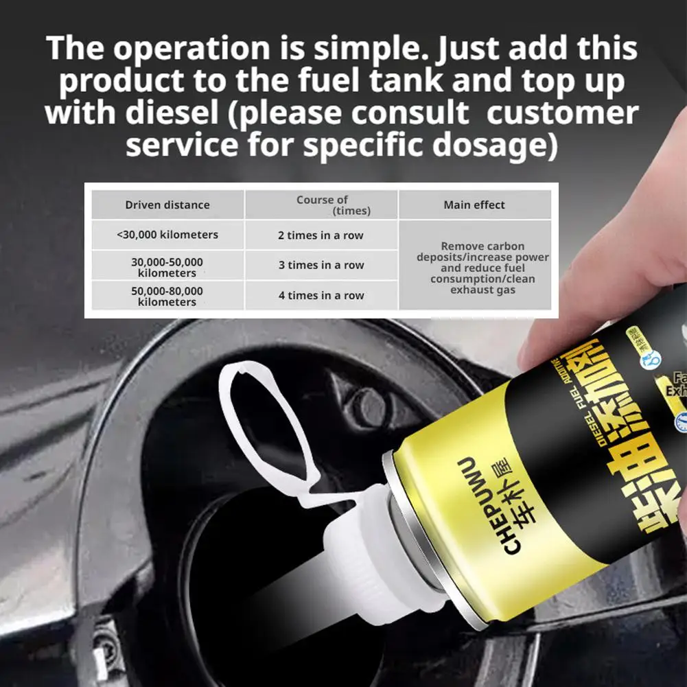 Diesel Car Special Carbon Removal Net Exhaust Cleaner Power Enhancement Clean Carbon Additive Diesel Additive Diesel