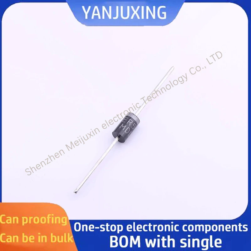 10pcs/lot  HER506 5A/600V DO0-27 Ultrafast recovery diode