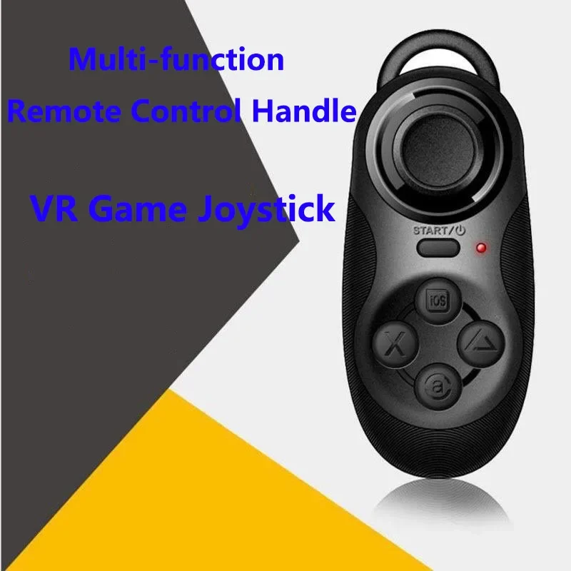 Mini Wireless Bluetooth Game Handle Multifunctional VR Remote Control Handle for IOS/Android Smartphone PC Game Accessories