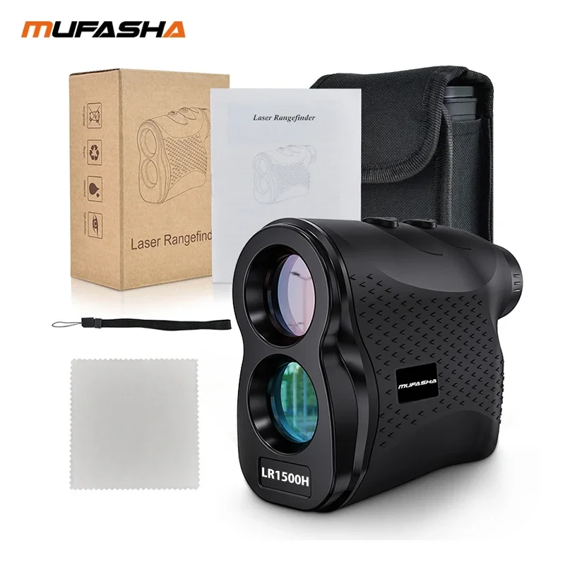 MUFASHA LR1500H 905nm 1500m Rangefinder Hunt Long Distance Laser Rangefinder With Height Measuring Function