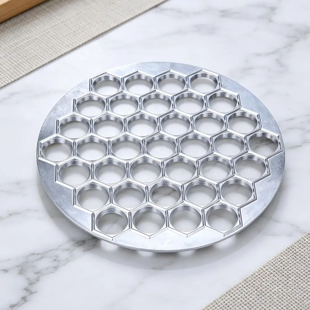 Molde para Hornear de Aluminio, Molde para Dumplings de 37 Cavidades, Prensa para Raviolis, Molde Multifuncional para Pasta, Wonton, Bollos al Vapor, Herramienta para Repostería, Apto para Lavavajillas