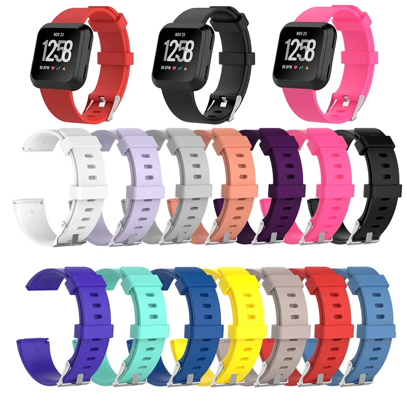 Silicone Strap For Fitbit Versa 1 2 Lite Smart Watch Replacement Band Colorful Wristband Sport Bracelet Fitbi Blaze Correa