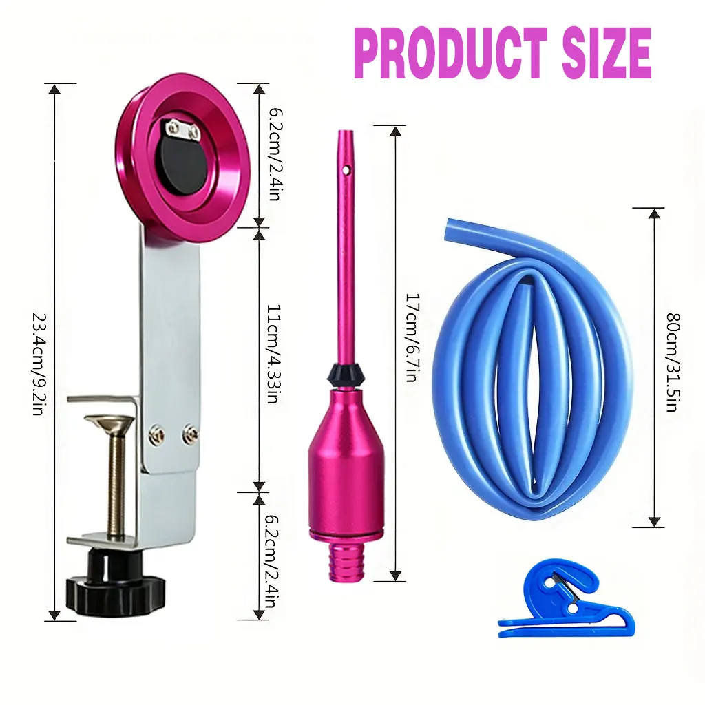 Balloon Stuffer Machine Kit with Cutter - Balloon Filler & Stretcher Opener for Party Decorations, DIY Balloon Art Tool