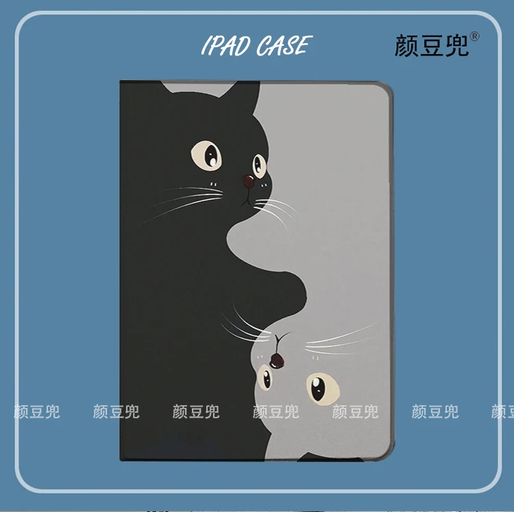 

Black Cat Japan Anime Air 11 For iPad Air 4 5 Mini 5 6 Case Luxury Silicone For Pro 12.9 11 For iPad 10th Protective Shell Pro13