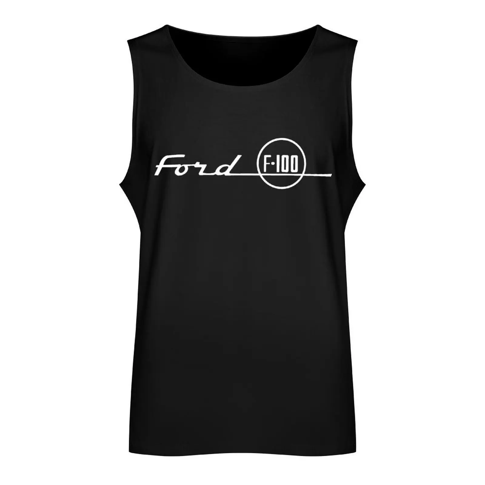 Ford F100 Classic Car Pickup Truck Vintage Logo Tank Top bodybuilding man summer clothes T-shirt man