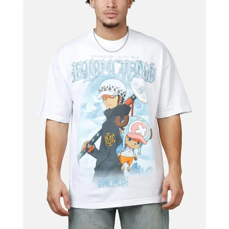 Camiseta oficial de una pieza, moda de verano 2025, nueva camiseta holgada de Anime Unisex, sombrero de paja, diseño de piratas, estilo Retro cómodo