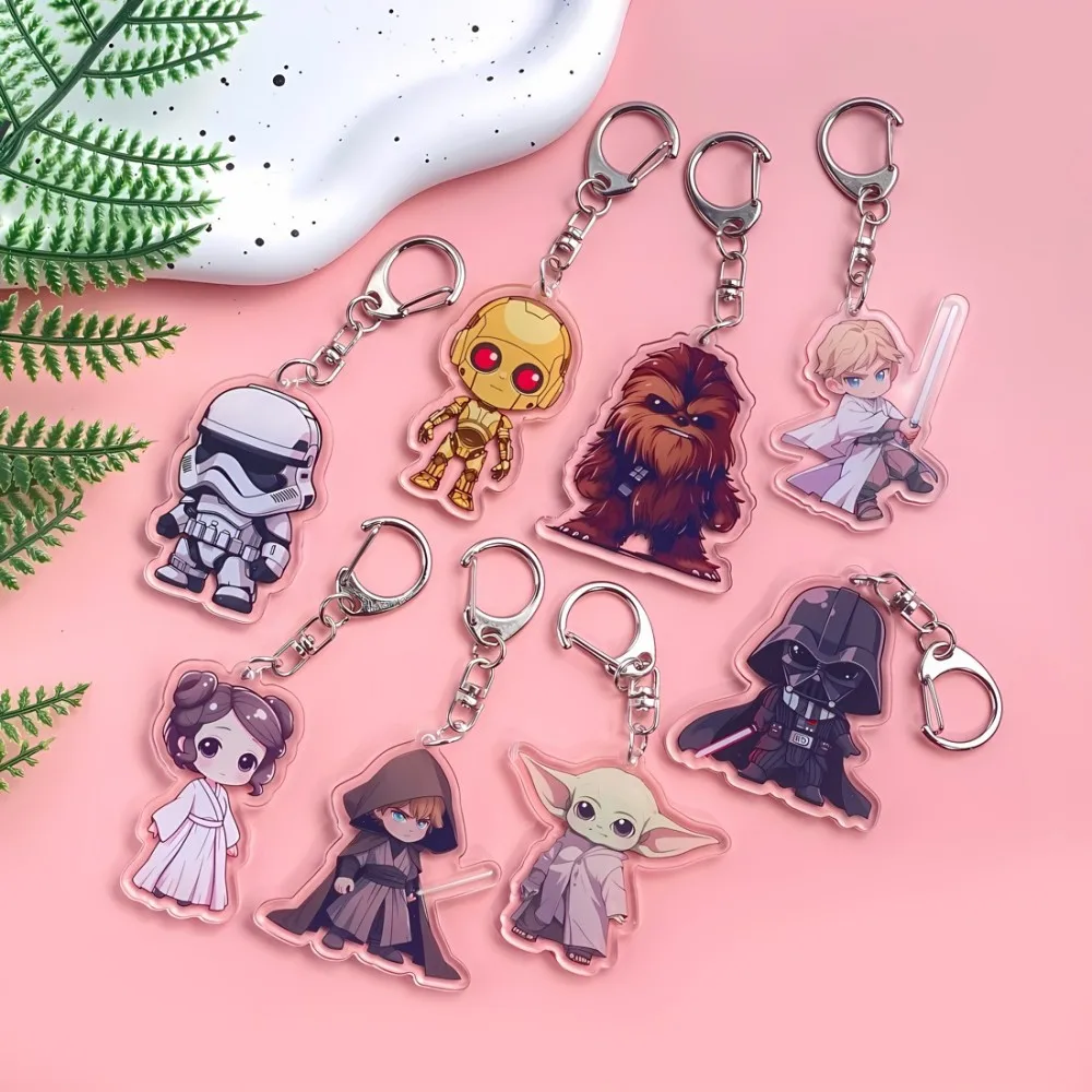 disney-star-wars-acrilico-creativo-portachiavi-accessori-borsa-charms-zaino-carino-ciondolo-portachiavi-divertente-gioielli-ventole-amici-regali