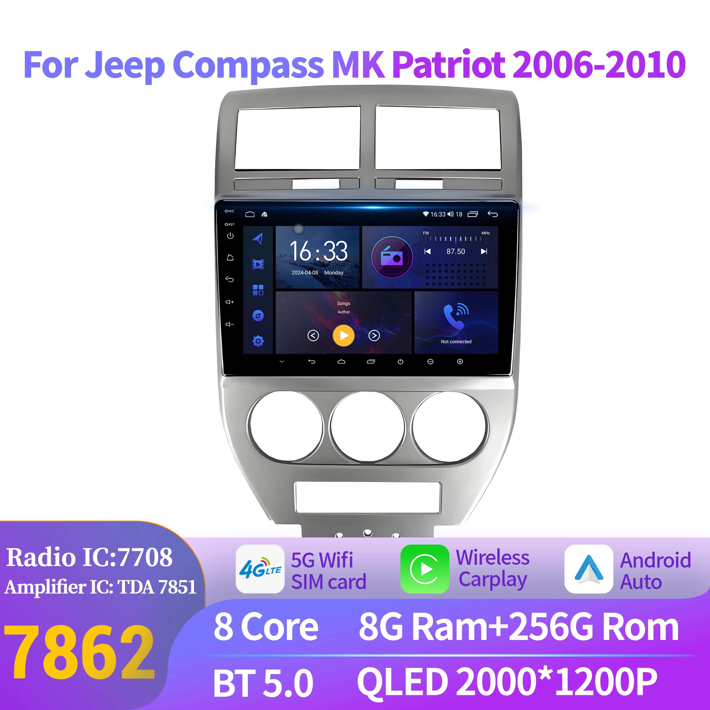 Car Radio Stereo Fo… - image