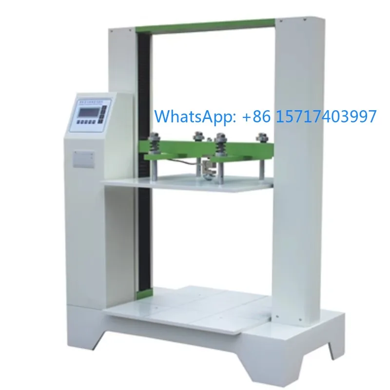 Paper box compression testing machine, corrugated cardboard testing instrument GB/T 4857.3-92 stacking testing machine 4-92