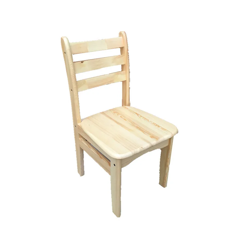 

All solid wood, dining chairs, pine, home, simple, modern, dining room, dining table