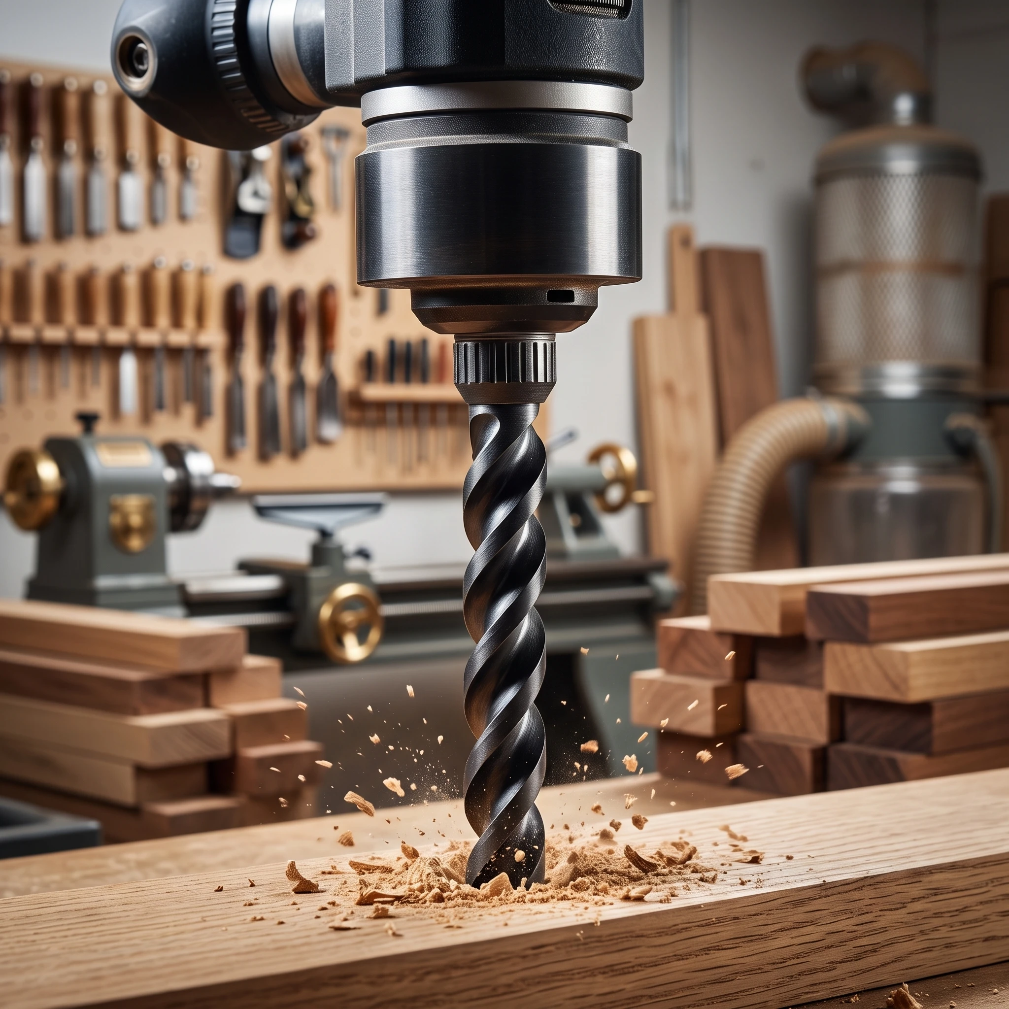 HSS Reduced Shank Twist Drill Bit, 1/2 Inch Shank, 13mm or 16mm High Speed Steel Drill for Metal, Aluminum, Wood and Workshop