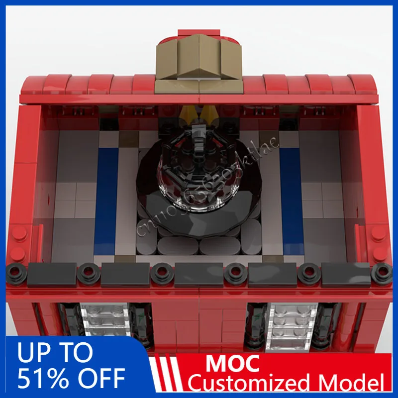 Nuovo 1441PCS Personalizzato MOC City Street Scena Unico Meccanico Modello di Casa Costruire Tecnologia FAI DA TE Mattoni di Montaggio Giocattolo Regali di Festa