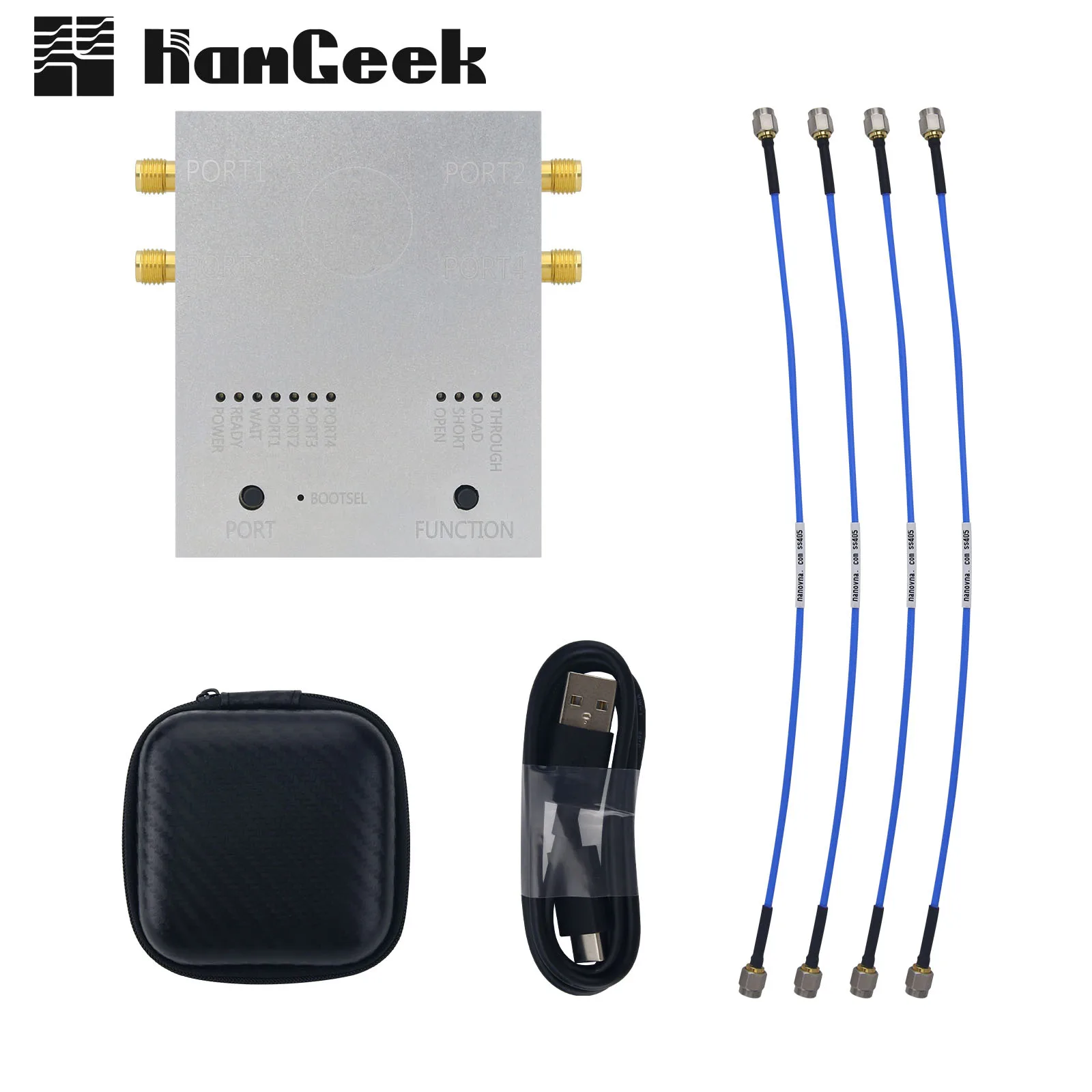 HamGeek LibreCAL Electronic Calibrator Opensource Hardware Dedicated for LibreVNA Electronic Calibration Kit