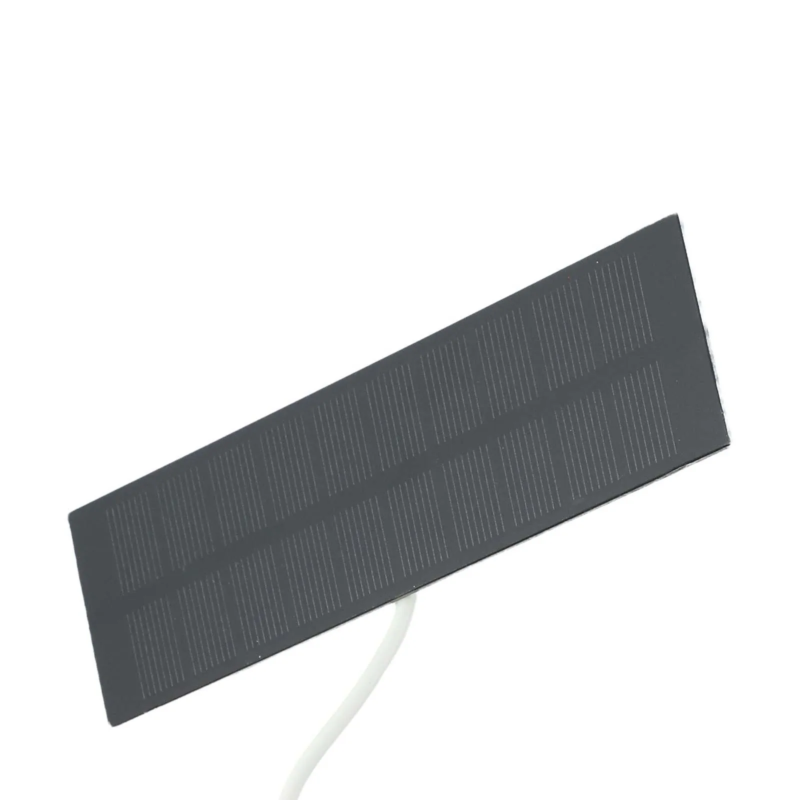 2W Solar Panel Charger Mobile Power Bank Light Fan Charger Charge 3.7-5V Battery USB Solar Panel 0-200MA 148x45MM Solar Power