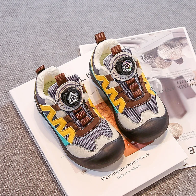 

Autumn Winter Fashion Children's Hiking Shoes Size 27-37 Outdoor Trekking Sneakers Kids Non-slip Sports Sneakers Child Trainers