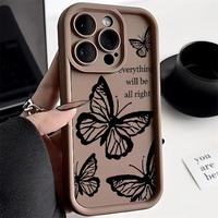 Art Dreamy Butterfly Phone Case For Xaiomi Redmi Note 14 13 Pro Plus 5G 12S 12 10 14C 13C 12C 10C 9C 8 A2 A3 Soft Silicone Cases