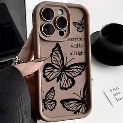 Art Dreamy Butterfly Phone Case For Xaiomi Redmi Note 14 13 Pro Plus 5G 12S 12 10 14C 13C 12C 10C 9C 8 A2 A3 Soft Silicone Cases