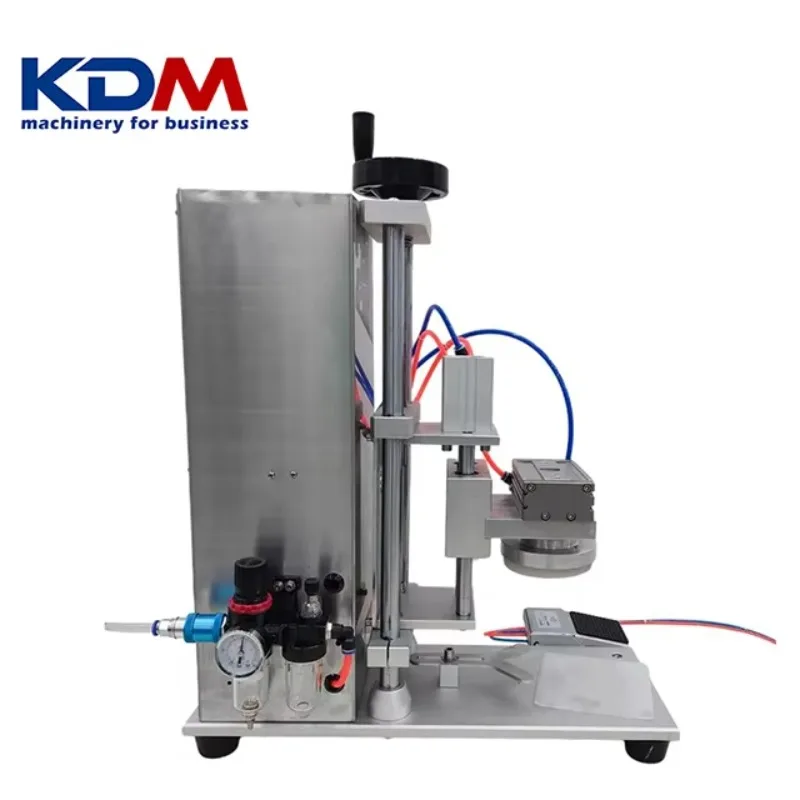 Versatile Capping Machine for Twist-off Caps and Regular Screw-on Caps