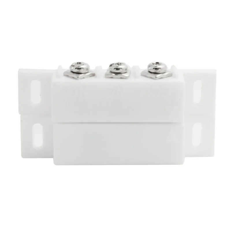 【ELEVATE LIFE】For Enhanced Home Safety 10Pcs Magnetic Reed Switch Door Window Security Alarm System Normally Nc Closed(NO) Conta