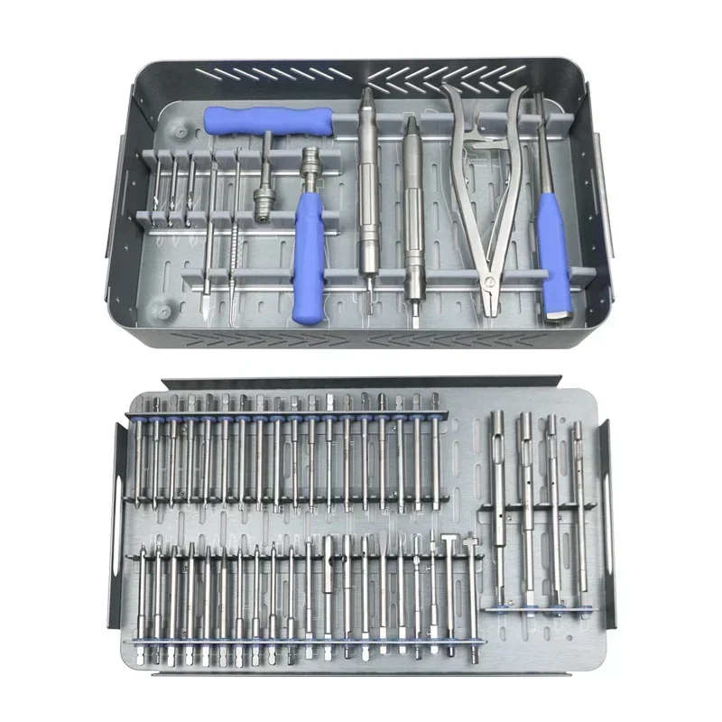 

Orthopedic Screw Extractor Screw Broken Removal Instrument Screwdriver Hollow Reamer Orthopedic Instrument 1set pet