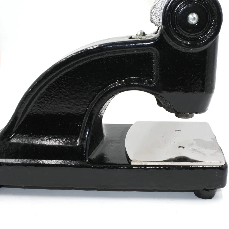 black heavy steel business seal stamp customised corporate embosser seal custom logo embossing stamp Logo embossed notary stamp