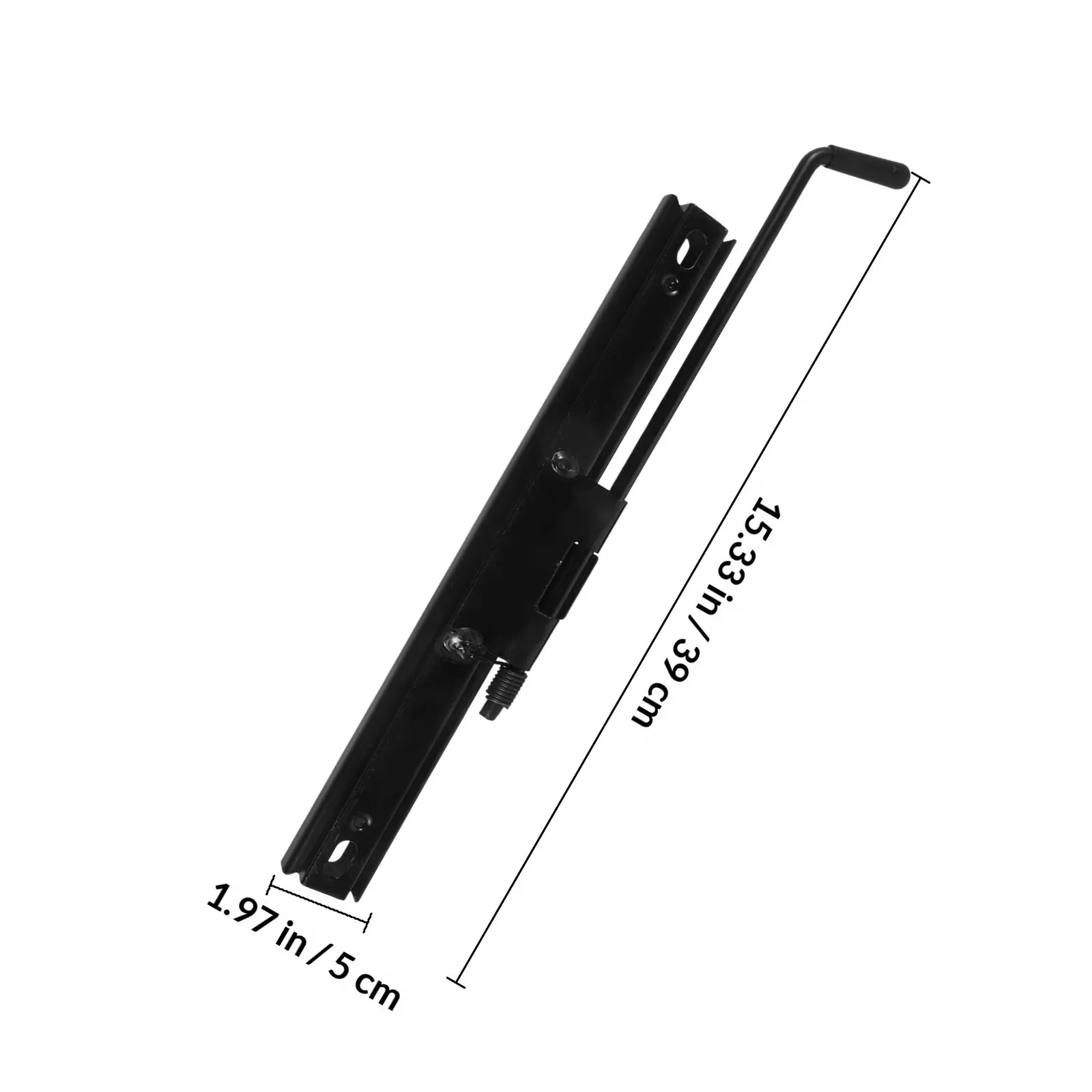 1Pair Universal Seat Slider Car Seat Bracket Replacement Track Adjustable Mounting Rail for Vehicle Bucket Seats Sliding System view 5