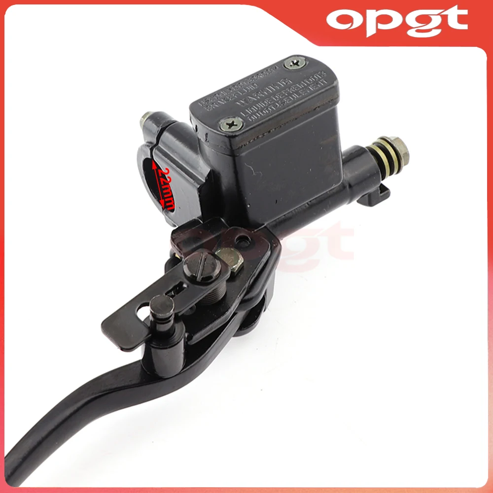 OPGT Front Disc Brake Master Cylinder Hydraulic Caliper Assembly For Chinese 110cc 125cc 150cc 200cc 250cc ATV Buggy Quad Bike P
