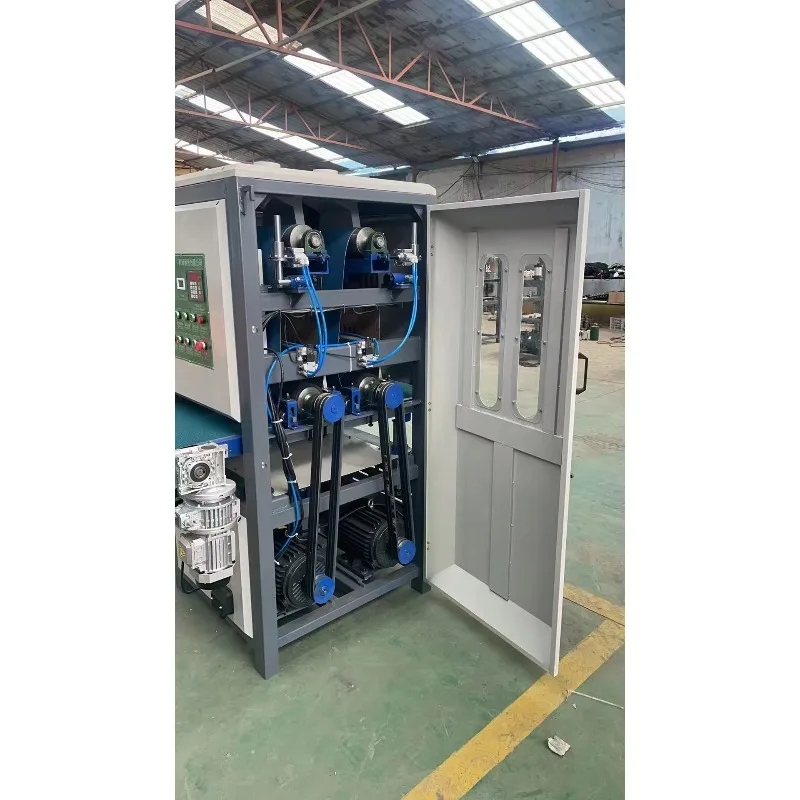 High Quality Flat Polishing and Drawing Machine Aluminum Iron Metal Sheet Derusting Polishing Finishing Buffing Machine