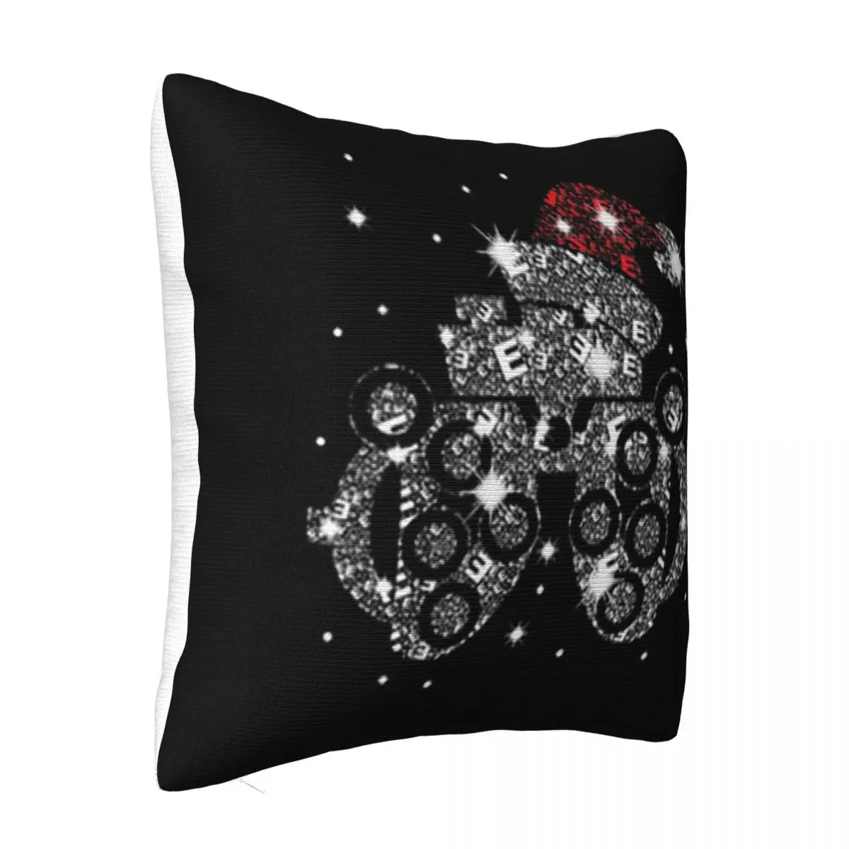 Optometry Bright Santa Diamond Christmas Print Dj Winter Designs Pattern Movie Western Style Brand Style Funny Pillow Case