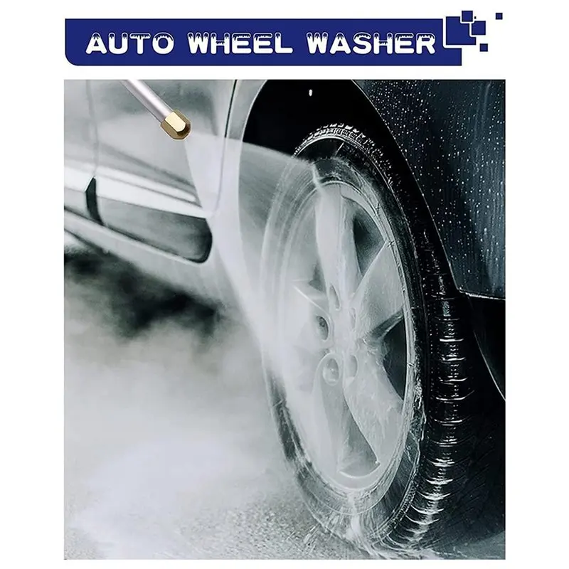 SEWS-3X Hydro Jet Washer High Pressure Power Washer Wand Water Hose With 2 Hose Nozzle Auto Watering Sprayer