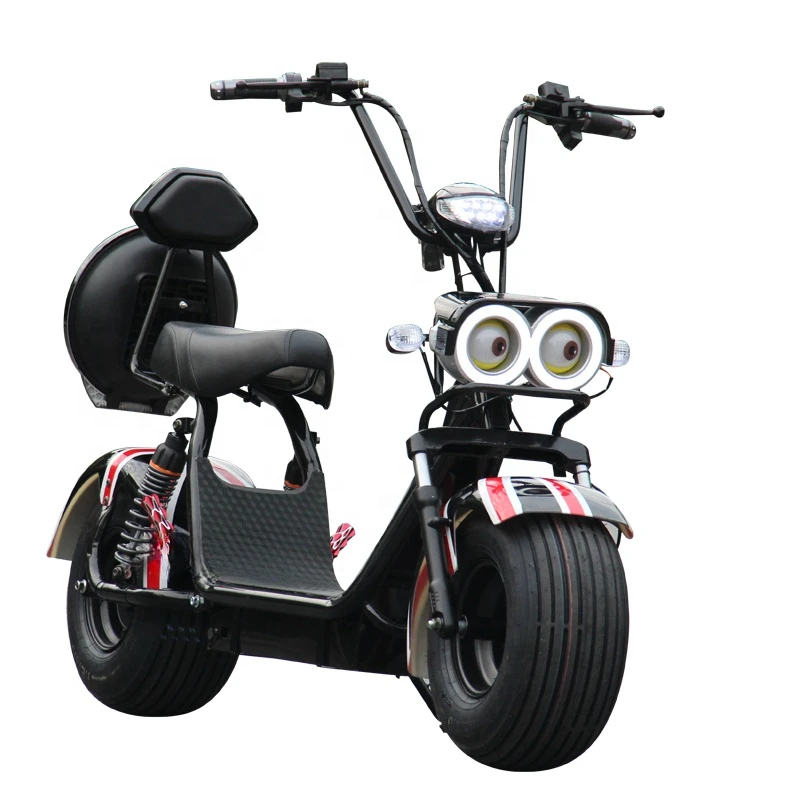 1500w 2000w 60V 12ah/20ah two seats citycoco scouter electric scooter/cheap e scooter/e tyre scooter