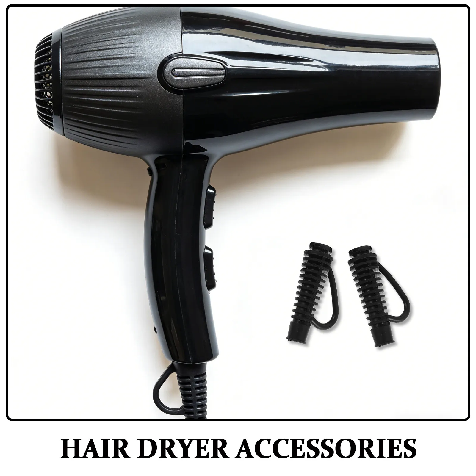 10Pcs Plastic Hair Dryer Cord Protector Wire Cover Sleeve High Temperature Resistant Material Anti-bend Flexible