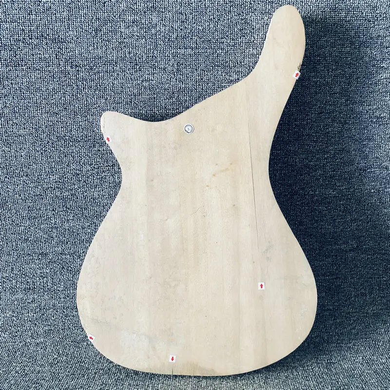 EB024  Custom DIY Electric Bass Parts Unfinished Bass Body Custom Pickups&Bridges in Solid Basswood No Paints