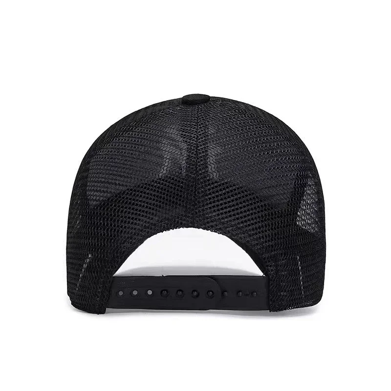 Summer Men Women Embroidered Letter Baseball Caps Cotton Adjustable Mesh Hip Hop Hat Casual Outdoor Sports Sunshade Hats