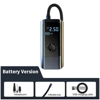 8000mAh Wireless Wired Portable Car Air Compressor 12V 150PSI Electric Tire Inflator Pump for Car Motorcycle Balls