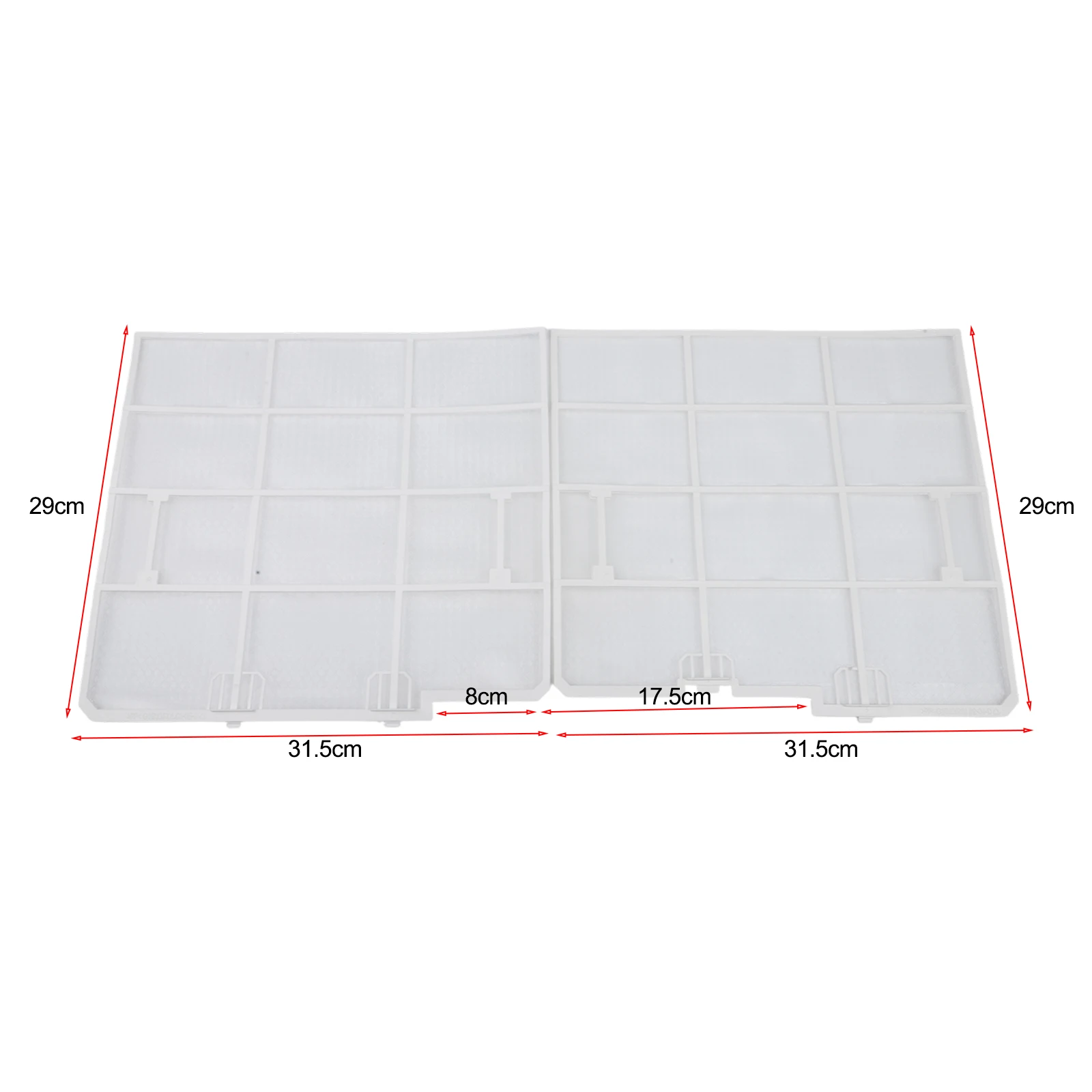Dust Screen Accessories for Hisense Conditioner Hanging Unit to Protect and Maintain Air Conditioner Efficiency